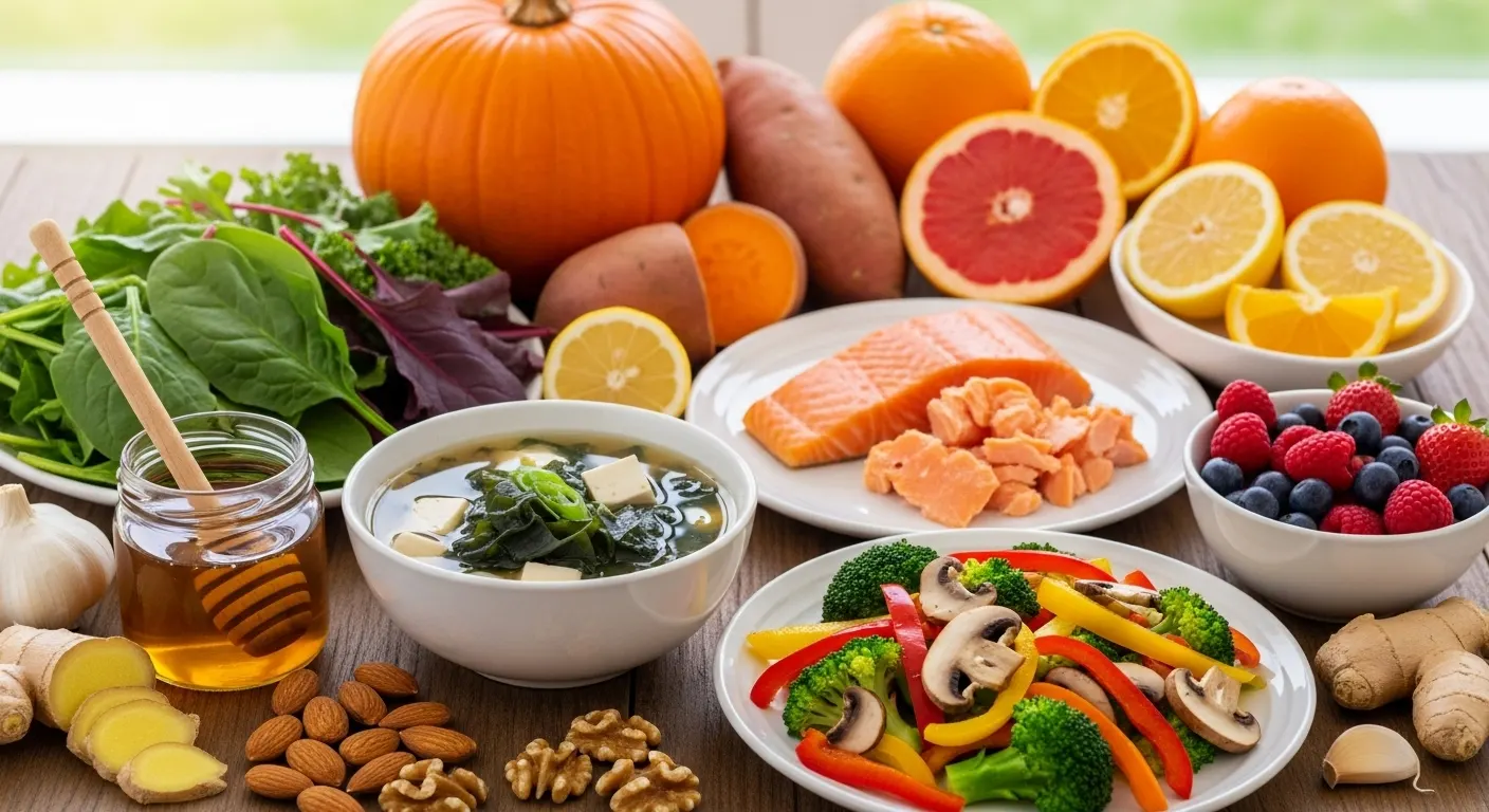 🌿 면역력 높여주는 음식들, 의사들이 매일 먹는 식품 공개