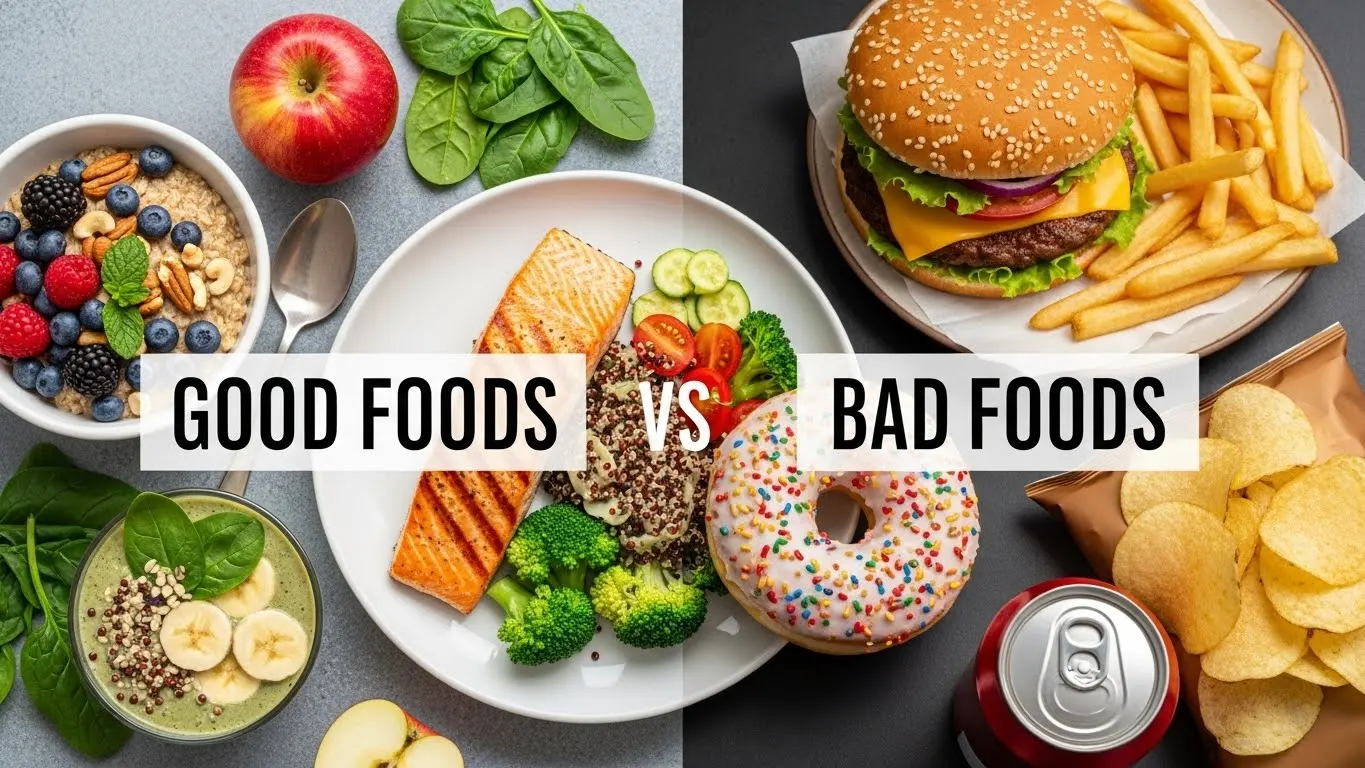 피로회복에 좋은 음식 vs 나쁜 음식 최신 식단 가이드