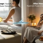 마사지 전후 수분 섭취 중요성에 관하여